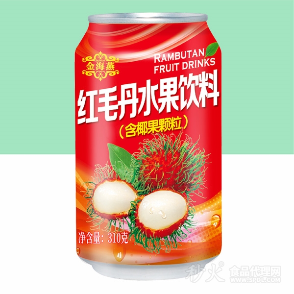 金海燕红毛丹水果饮料310g