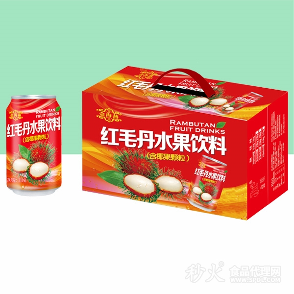 金海燕红毛丹水果饮料礼盒