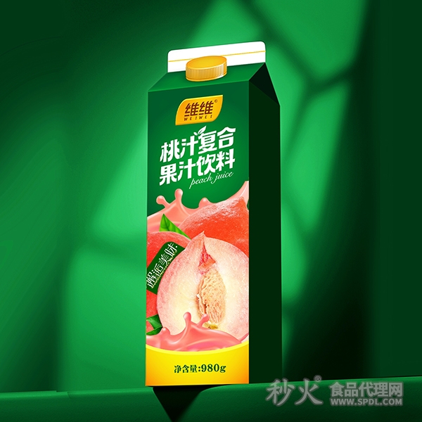 维维桃汁复合果汁饮料980g