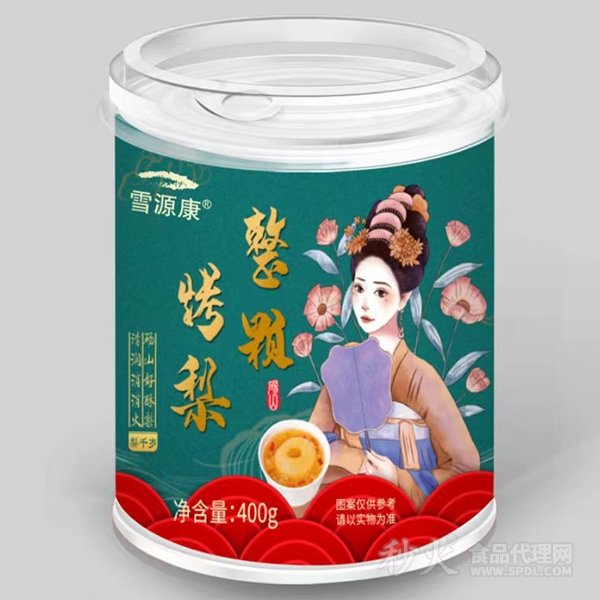 雪源康整颗烤梨400g