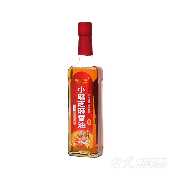 味上选小磨芝麻香油320ml