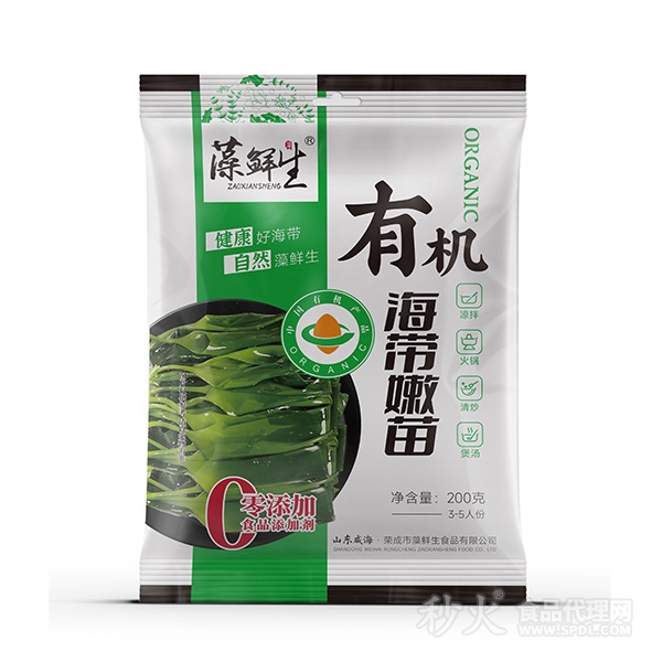 藻鲜生有机海带嫩苗200g