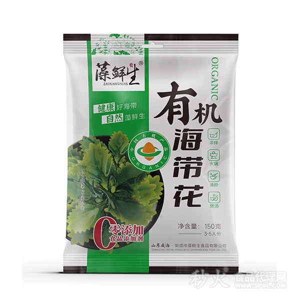 藻鲜生有机海带花150g