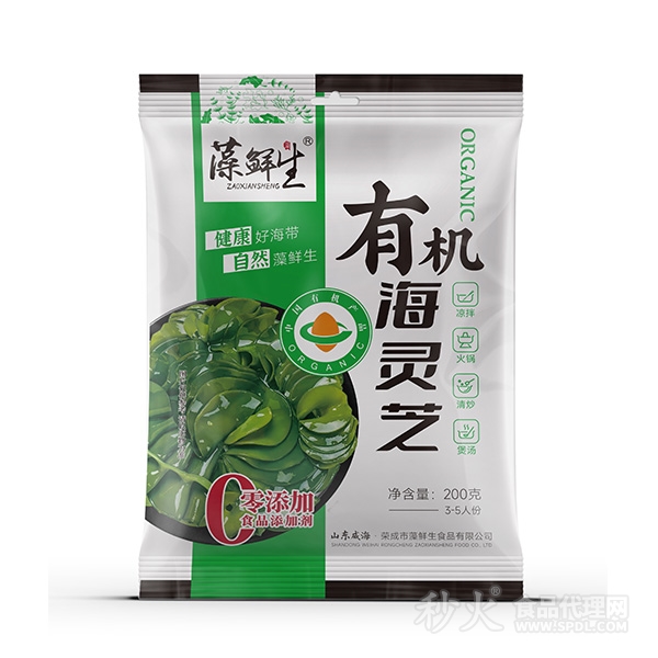 藻鲜生有机海灵芝200g