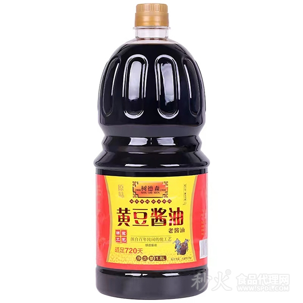 树德森黄豆酱油1.8L