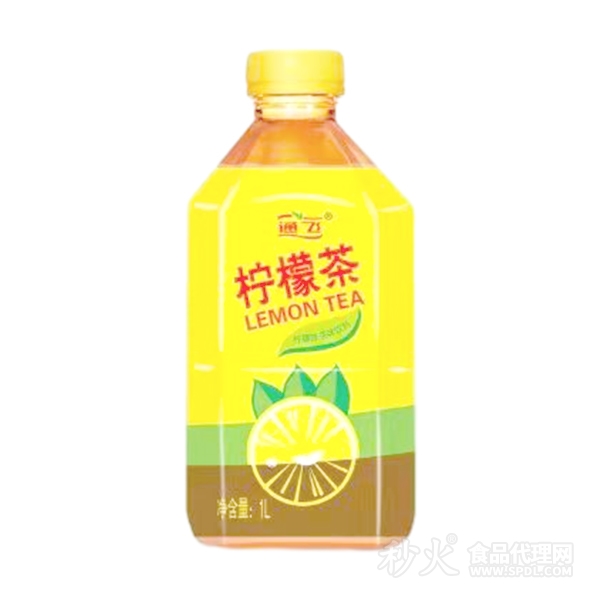 通飞柠檬茶饮料1L