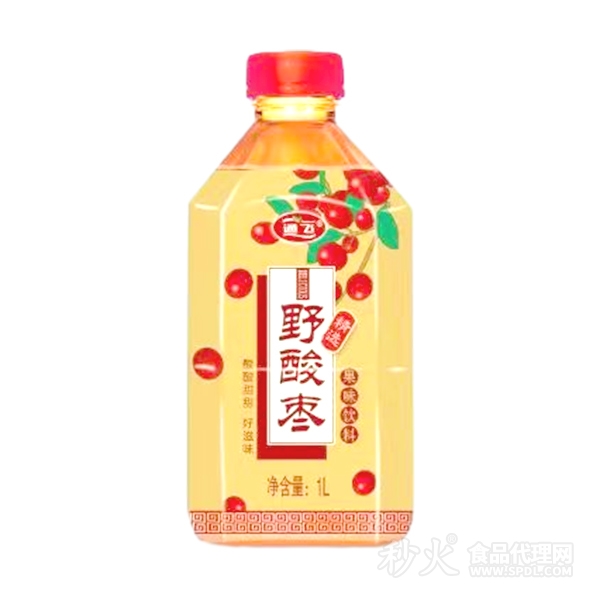 通飞野酸枣果味饮料1L