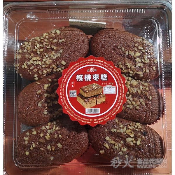 庆明核桃枣糕350g