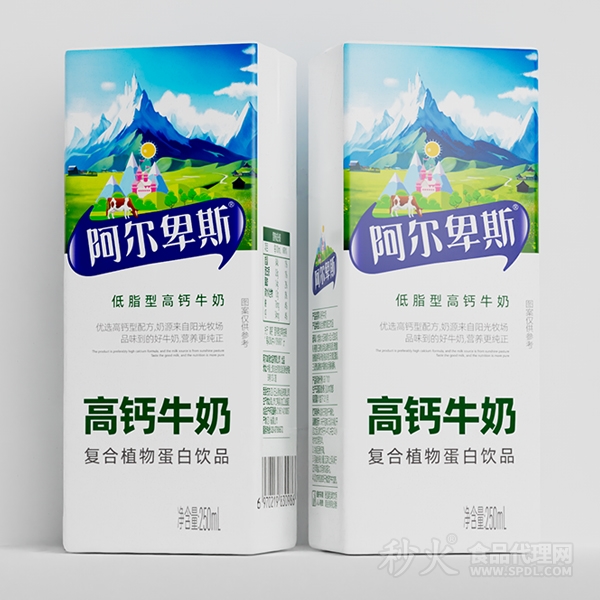 阿尔卑斯高钙牛奶饮品250ml