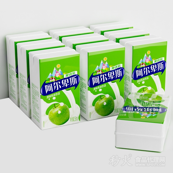 阿尔卑斯果优乳原味250ml