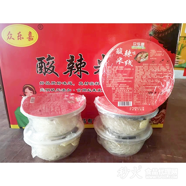 众乐嘉酸辣米线200g