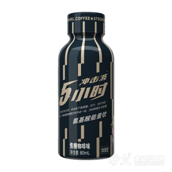 冲击波5小时氨基酸能量饮焦糖咖啡味80ml