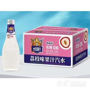 饮噢荔枝味果汁汽水330mlx20瓶
