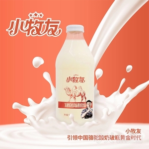小牧友发酵驼奶风味酸奶饮品1L