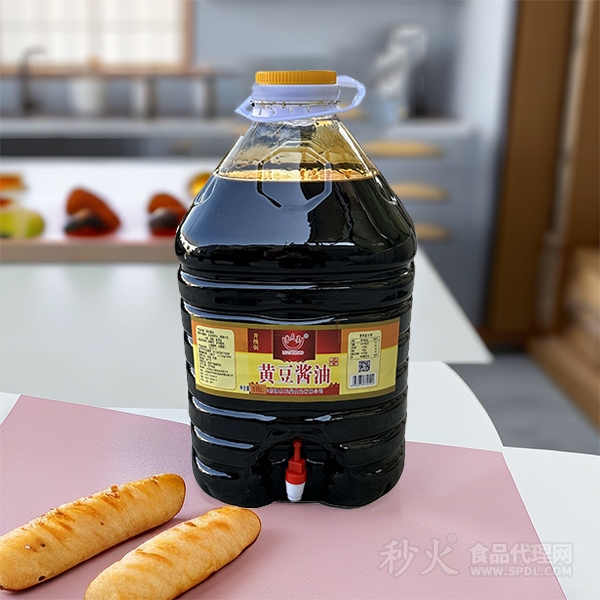 鲁天昊黄豆酱油18L