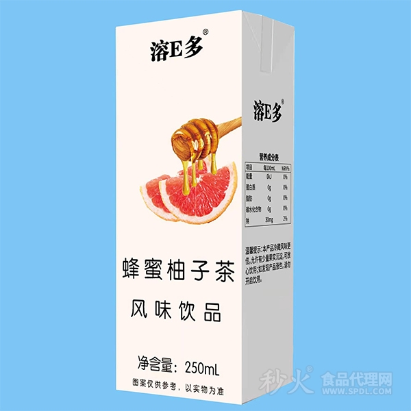 溶E多蜂蜜柚子茶風味飲料250ml