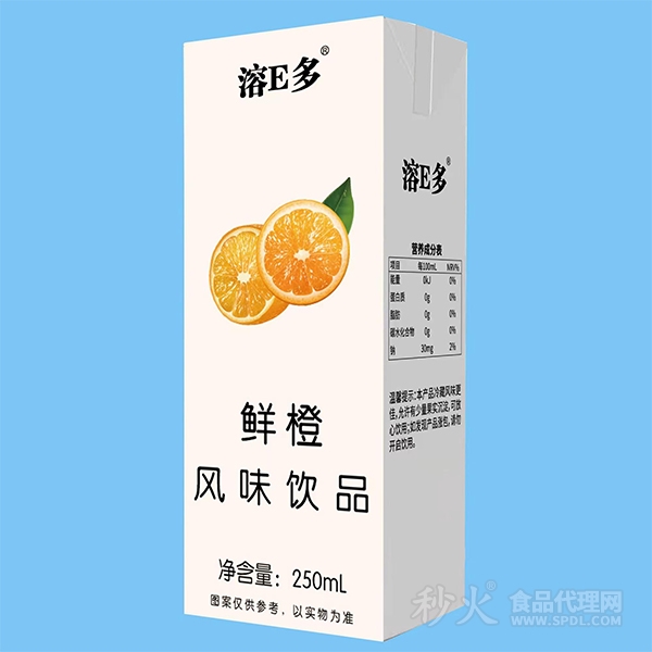 溶E多鲜橙风味饮品250ml