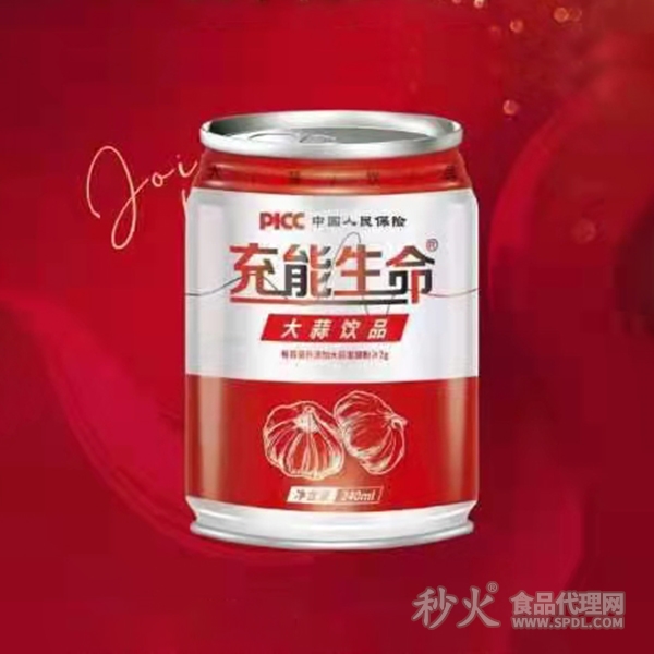 充能生命大蒜饮品240ml