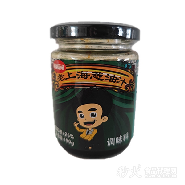 阿厨道味老上海葱油汁调味料190g