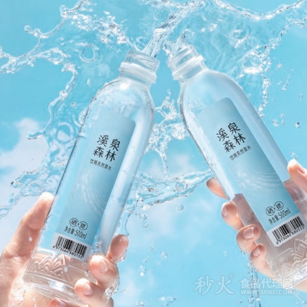 溪泉森林饮用天然泉水500ml