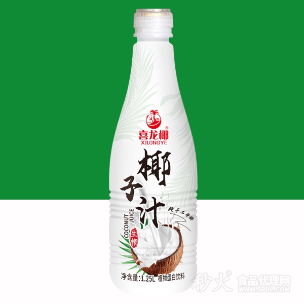 喜龙椰生榨椰子汁1.25L