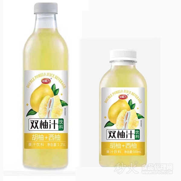 味畅力双柚子汁饮料1.25L