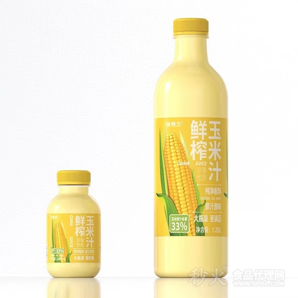 味畅力鲜榨玉米汁1.25L