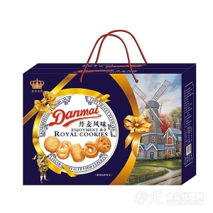 皇家曲奇丹麦风味饼干礼盒装