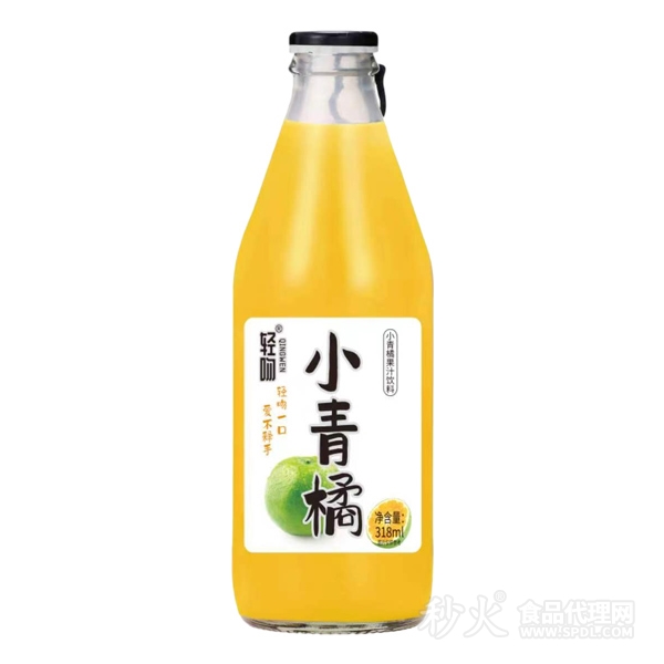 轻吻小青橘复合果汁饮料318ml