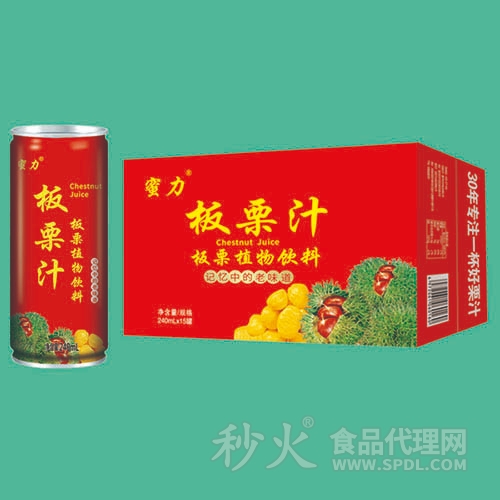 蜜力板栗汁植物饮料礼盒