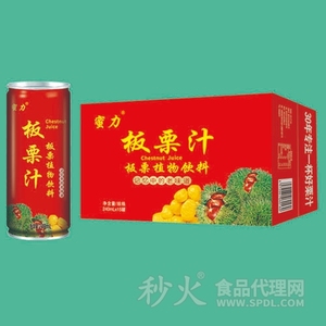 蜜力板栗汁植物饮料礼盒