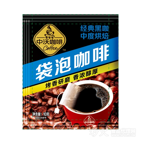 中沃咖啡经典黑咖10g
