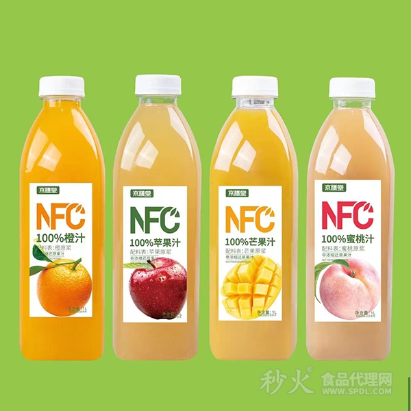 京膳堂NFC100%果汁饮料1L