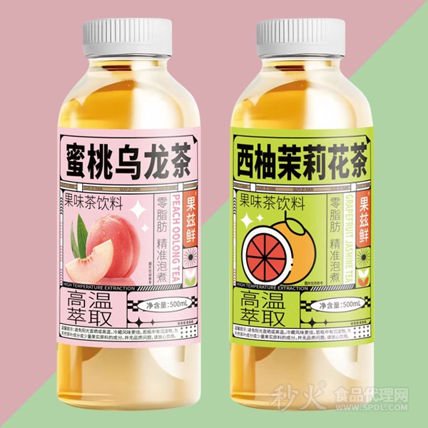 果兹鲜果茶饮料500ml