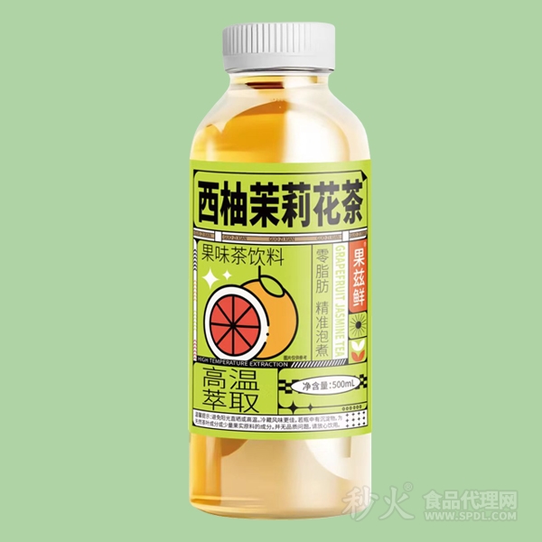 果兹鲜西柚茉莉茶果味饮料500ml