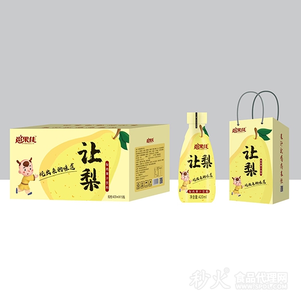 尚果佳讓梨梨肉果汁飲料420mlx15瓶