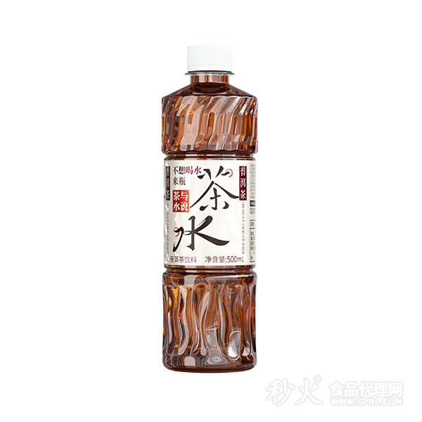 茶与水说普洱茶茶饮料500ml