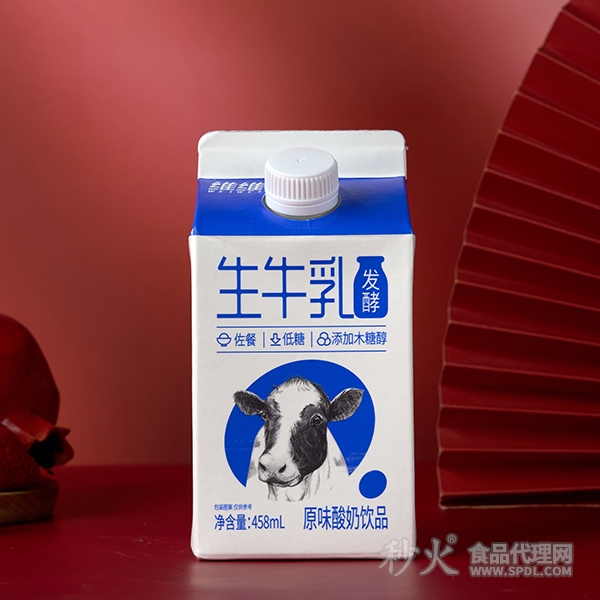 维维发酵生牛乳原味酸奶饮品458ml