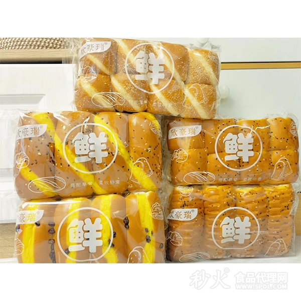 欣豪瑞鲜面包组合500g