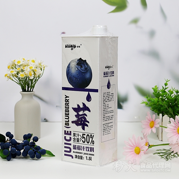 世峰蓝莓汁饮料1.5L