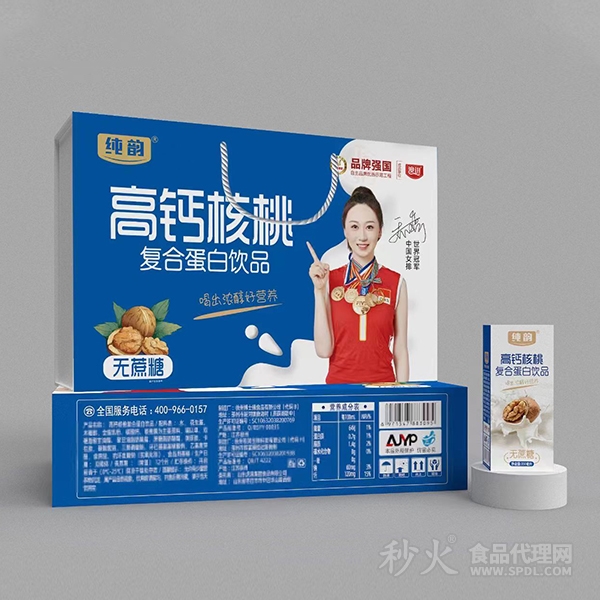 純韻高鈣核桃復合蛋白飲品250mlx12盒