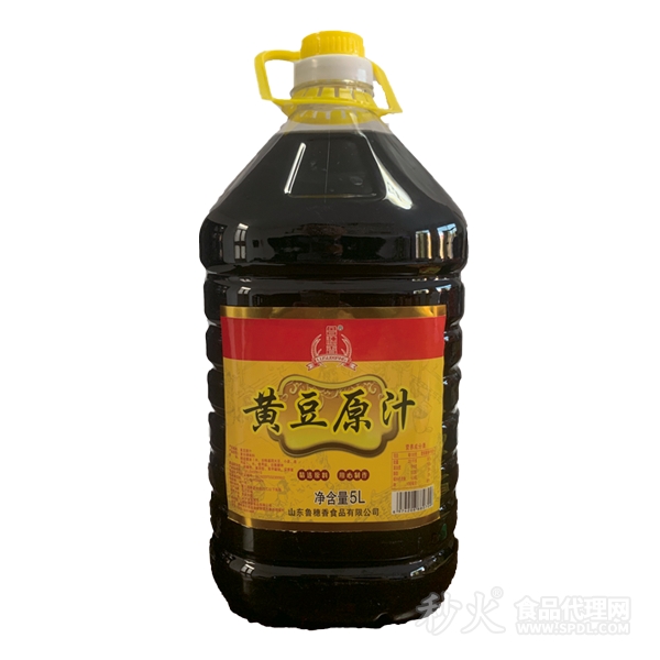 鲁穗香黄豆原汁5L