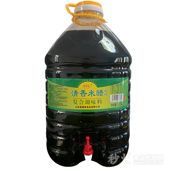 鲁穗香清香米醋复合调味料17.5L