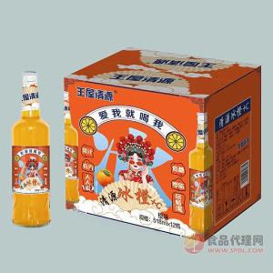 王屋清源冰橙+C橙味汽水518mlx12瓶