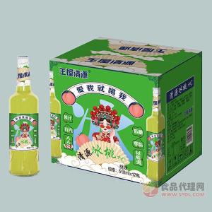王屋清源冰桃+C桃味汽水518mlx12瓶