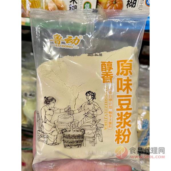 鲁动醇香原味豆浆粉528g