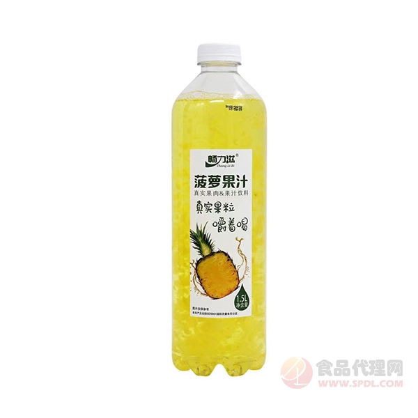 畅力滋菠萝果汁1.5L
