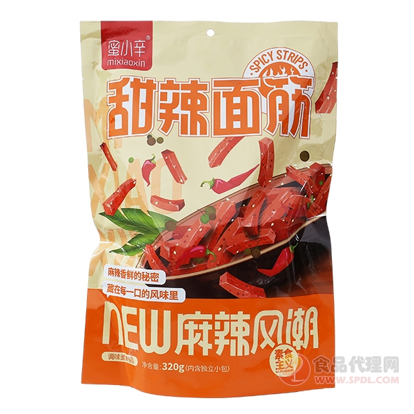 蜜小辛甜辣面筋320g