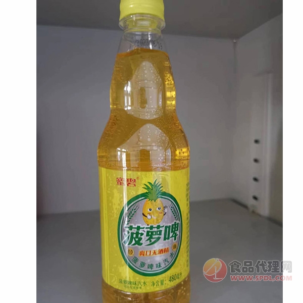 蜜碧菠萝啤味汽水480ml