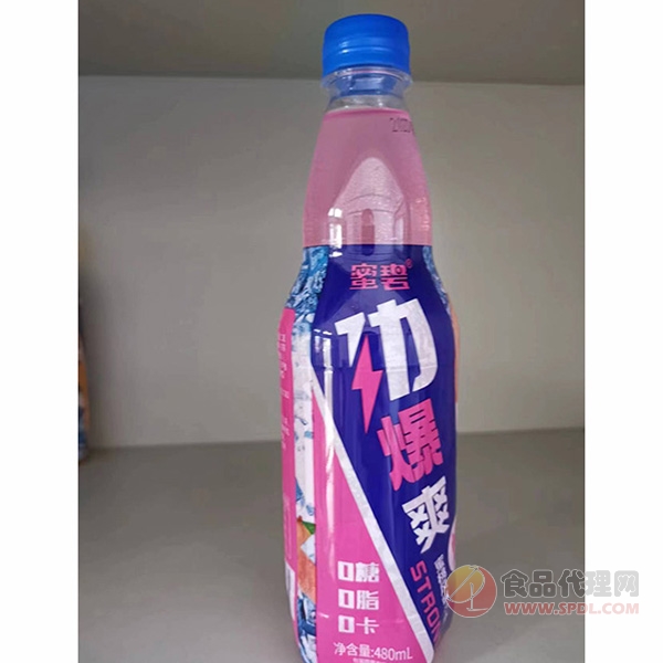 蜜碧劲爆爽蜜桃风味饮料480ml